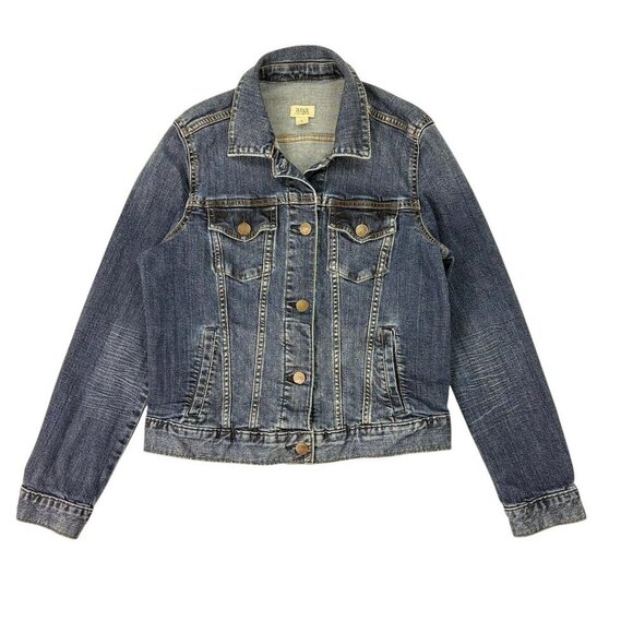 A.N.A (A New Approach) Jackets & Blazers - A.N.A Women’s Blue Denim Jean Jacket Size Small Stretch Classic Button Up